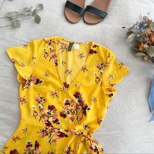 H&M Floral Wrap Dress (6)